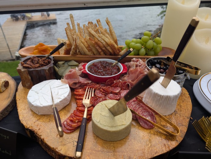 Charcuterie and cheese board